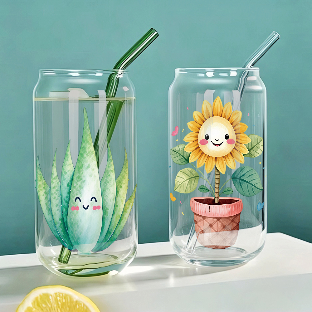 8pcs Aloe Vera Sunflower UV DT – обзор и цена Aloe Vera Pot