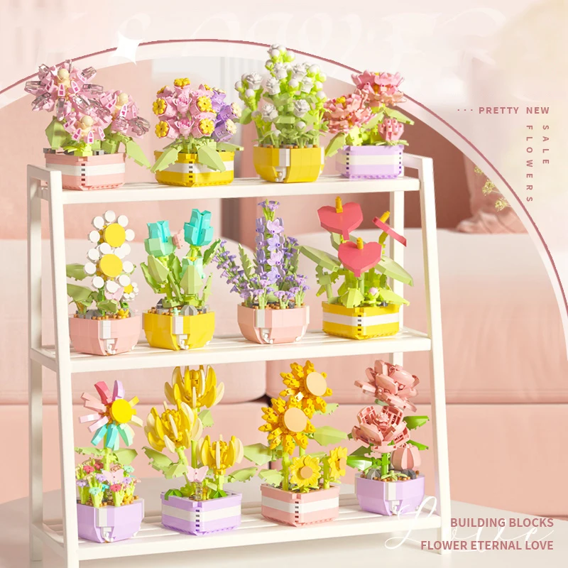 Flower Succulents Building Blo – обзор и цена Echeveria Succulent