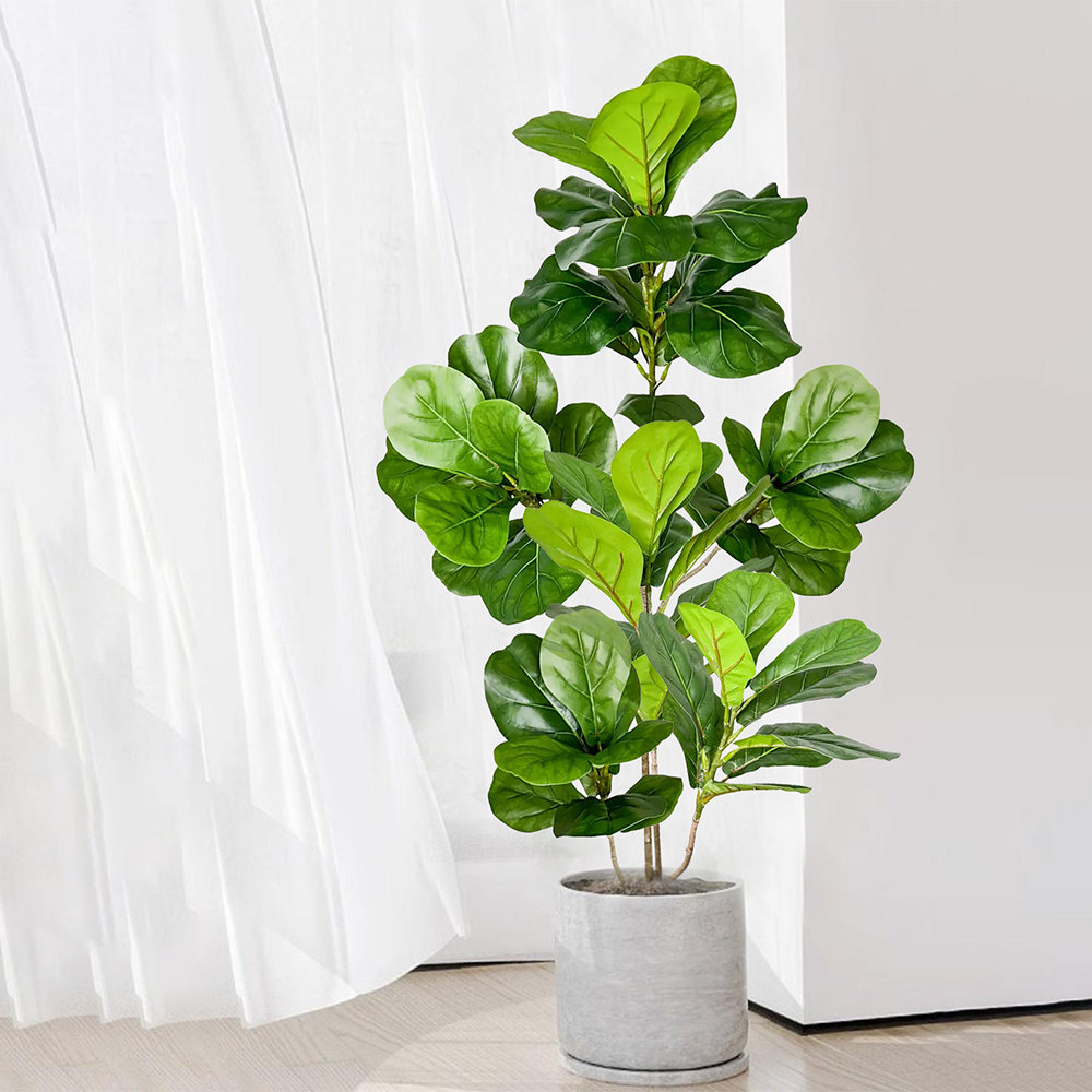70-135cm Large Artificial Fidd – обзор и цена Ficus Lyrata Tree