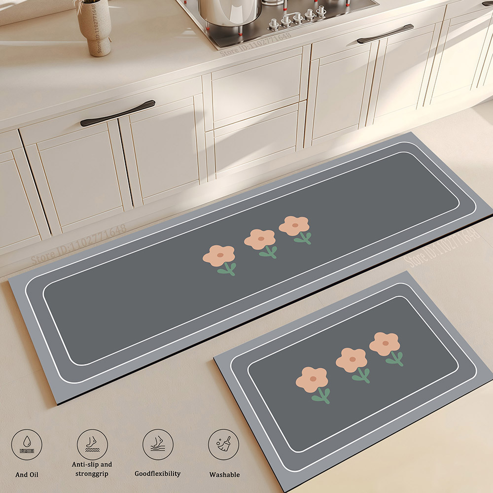 Flower Kitchen Mat Anti-Fatigu – обзор и цена Maranta Prayer Plant