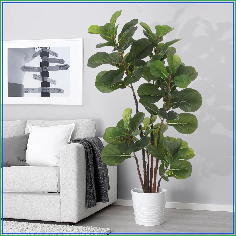 4ft Artificial Fiddle Leaf Fig – обзор и цена Ficus Lyrata Tree