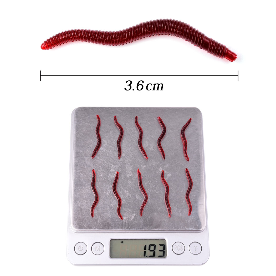 50pcs Lifelike Red Worm Soft L – обзор и цена Aglaonema Red