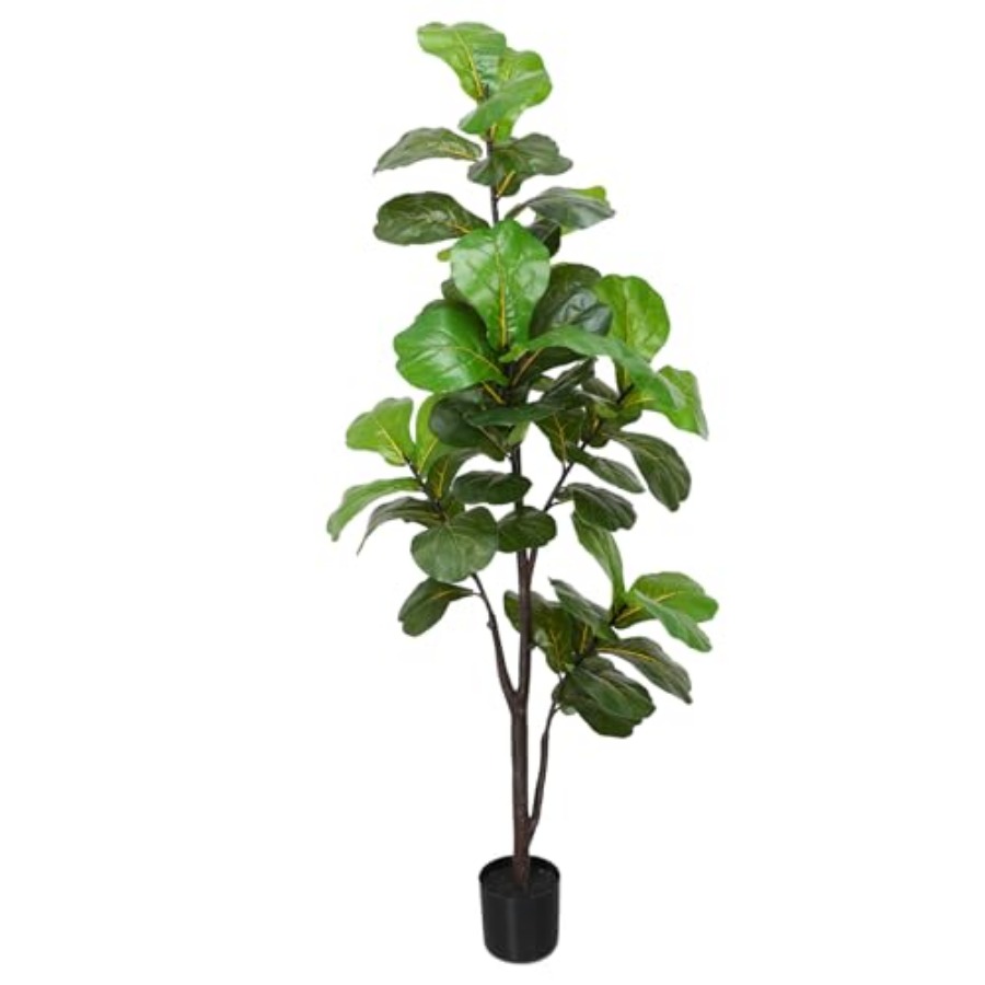 Artificial Fiddle Leaf Fig Tre – обзор и цена Ficus Lyrata Tree