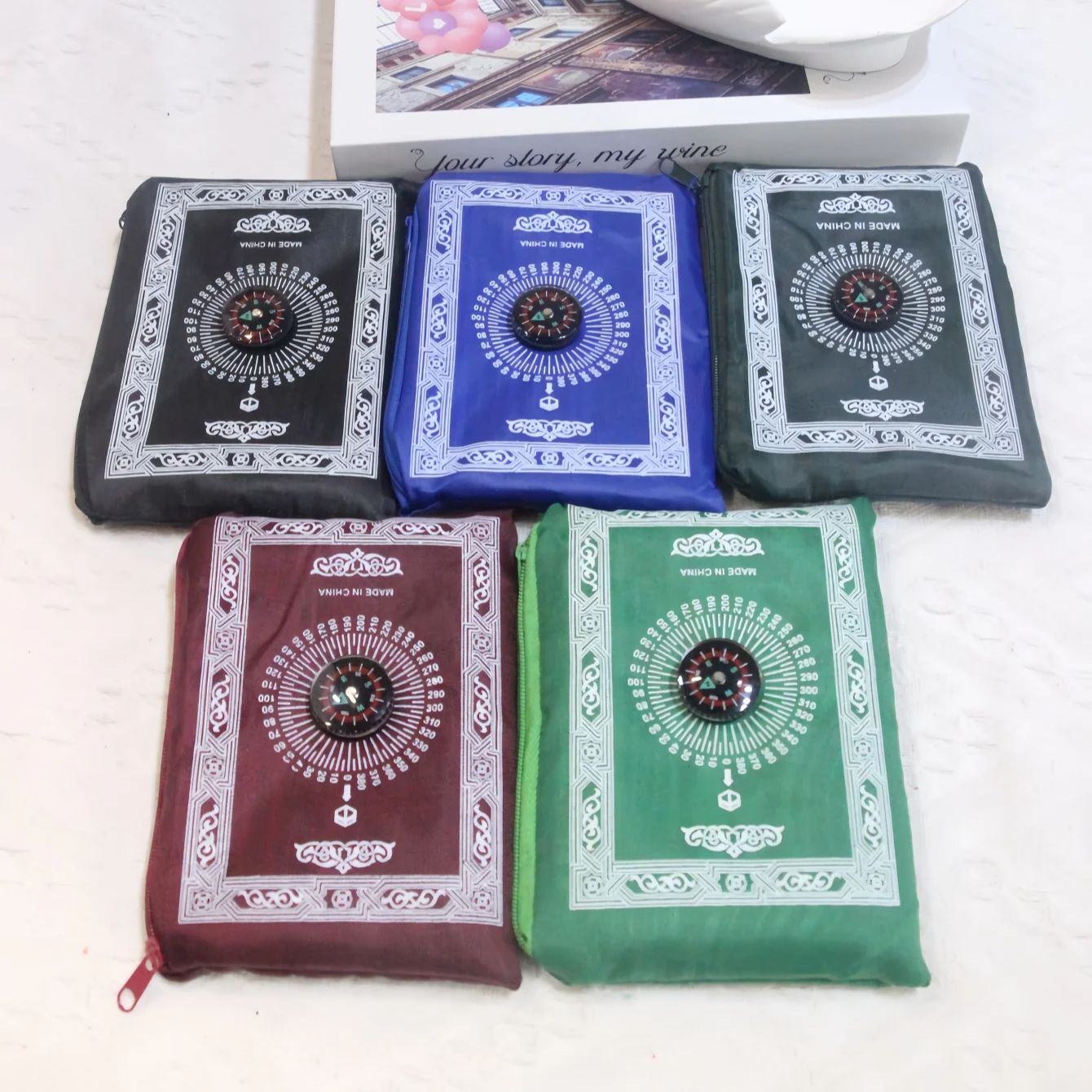 5pcs Portable Prayer Rug with  – обзор и цена Maranta Prayer Plant