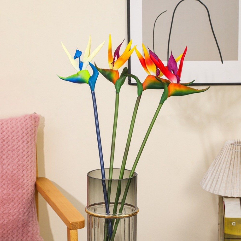 New Long Stem Artificial Bird  – обзор и цена Bird Paradise Strelitzia