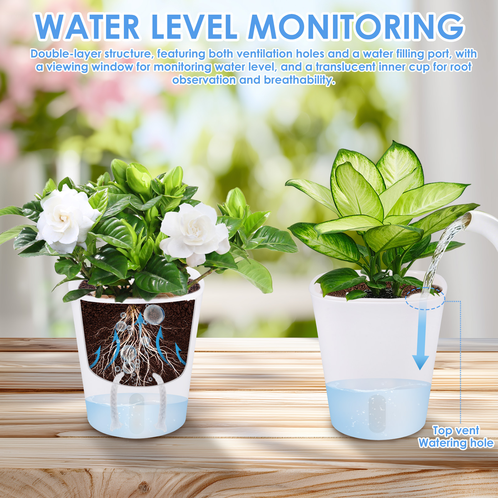 10Pcs Self Watering Plastic Fl – обзор и цена Aloe Vera Pot