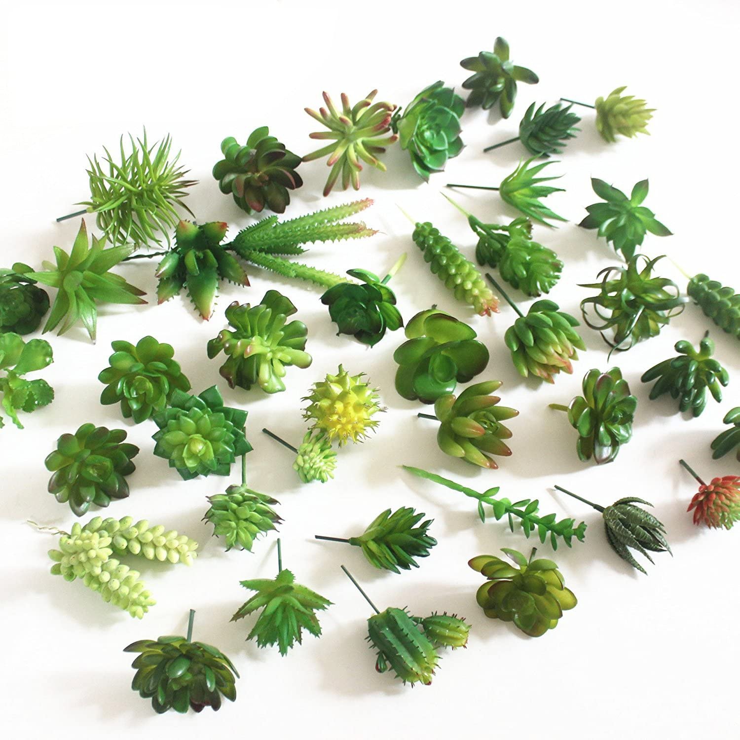 15pcs Artificial Succulent Pla – обзор и цена Echeveria Succulent