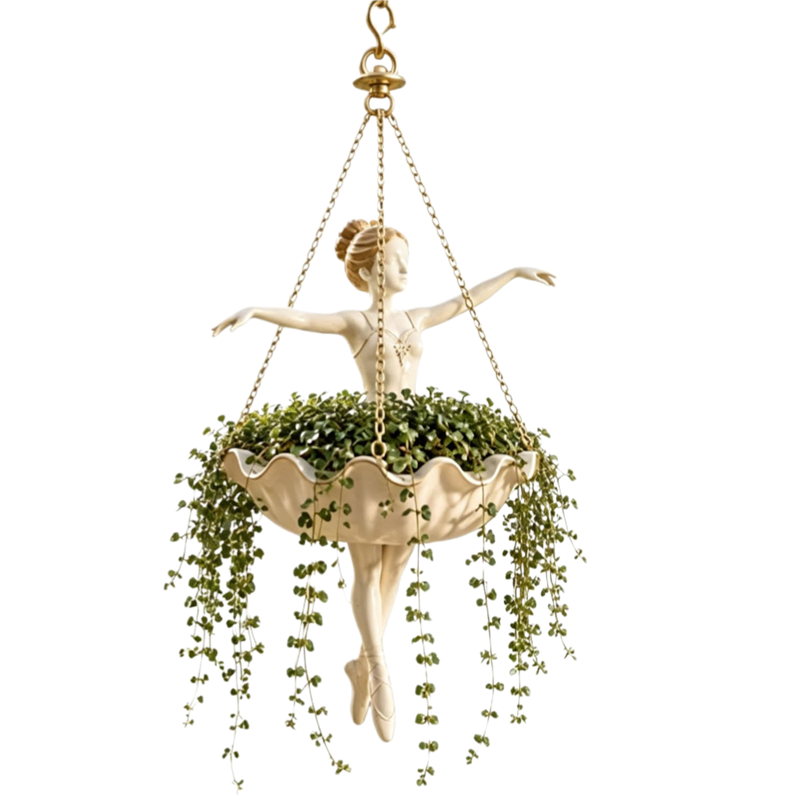 Ballet Dancer Resin Flower Hol – обзор и цена Spider Plant Hanging