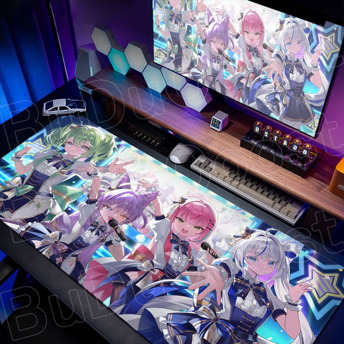 Purple Tenko Shibuki Keyboard  – обзор и цена Tradescantia Purple