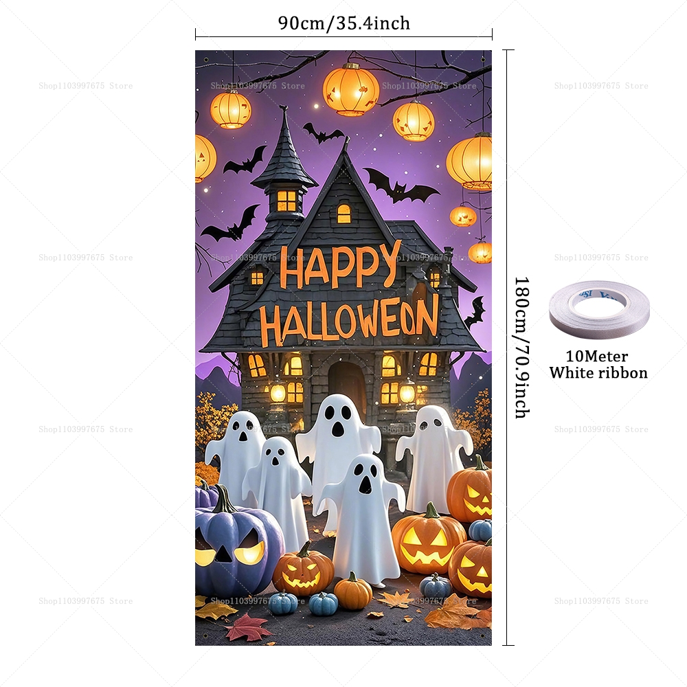 Happy Halloween Door Banner Ev – обзор и цена Spider Plant Hanging
