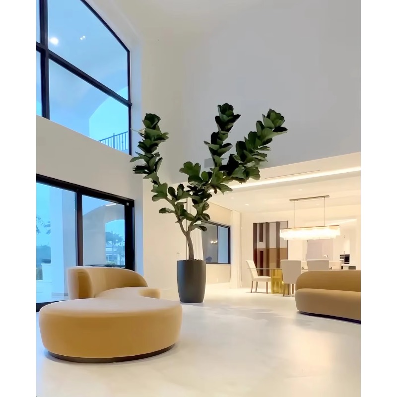 Artificial Plants Indoor Potte – обзор и цена Ficus Lyrata Tree
