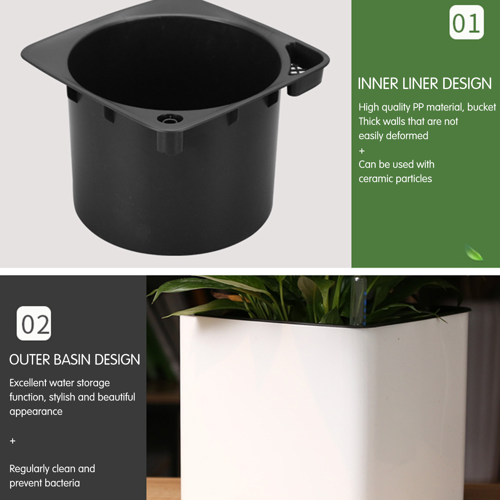Self Watering Planter Self-wat – обзор и цена Aloe Vera Pot