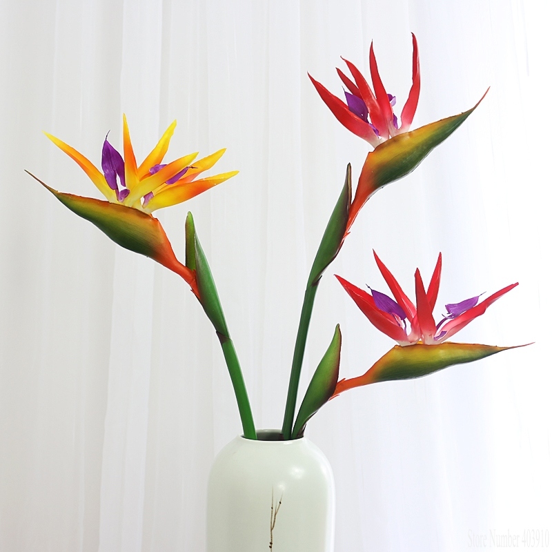 90CM silicone paradise bird st – обзор и цена Bird Paradise Strelitzia