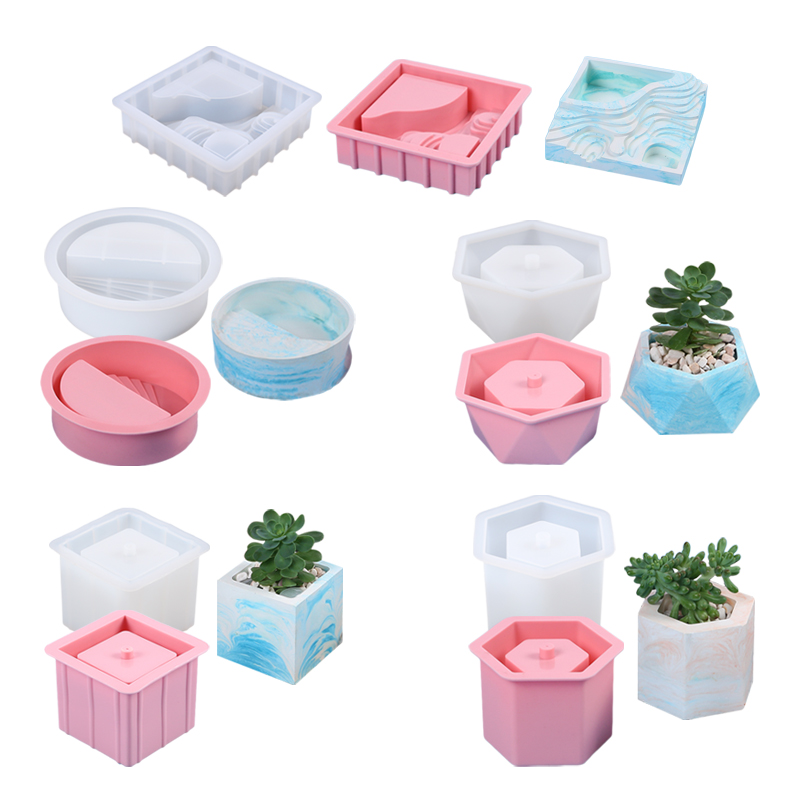 Succulent Flowerpot Silicone M – обзор и цена Echeveria Succulent