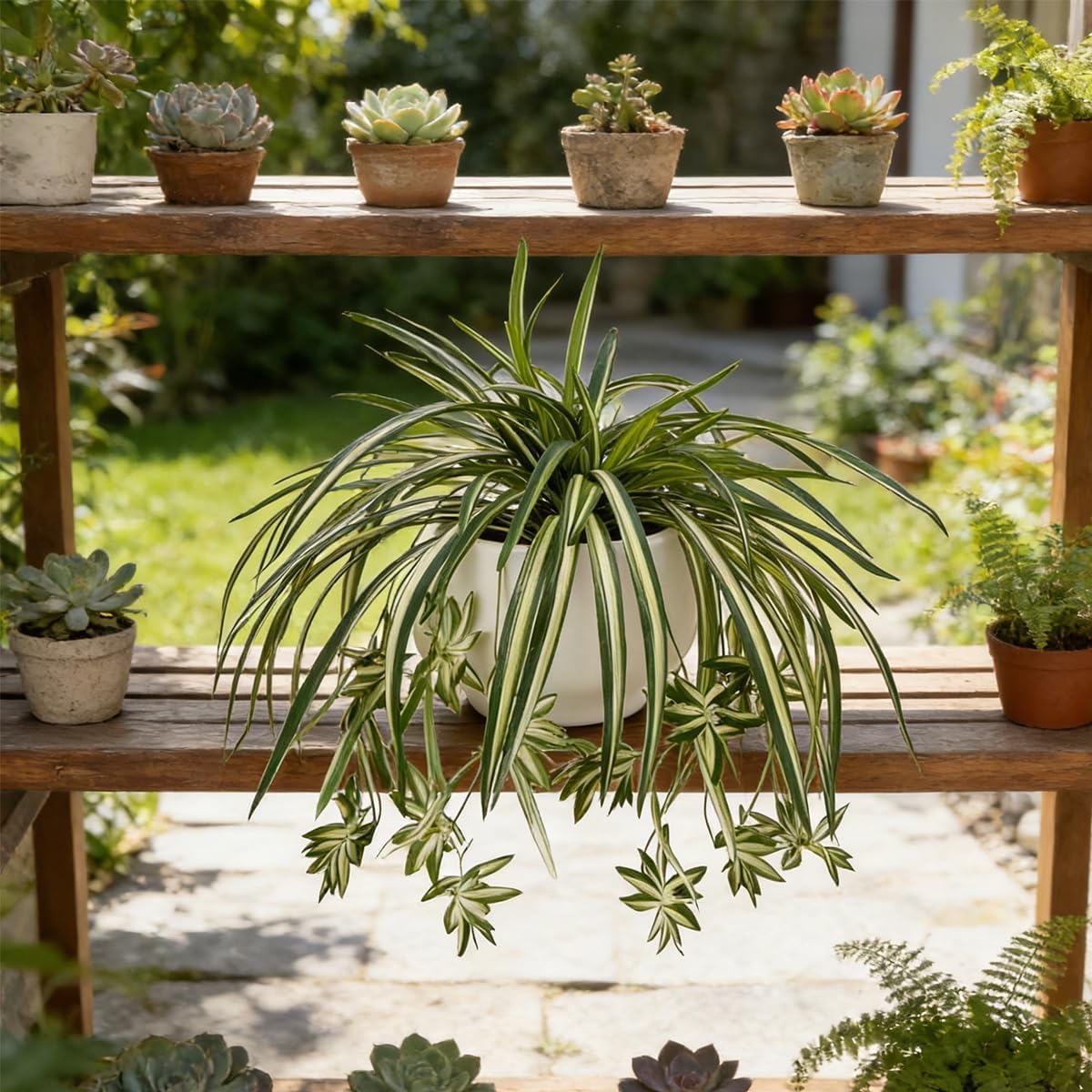 4PCS Artificial Hanging Spider – обзор и цена Spider Plant Hanging