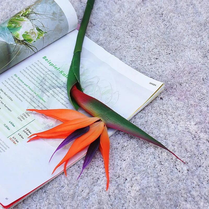80CM artificial real touch flo – обзор и цена Bird Paradise Strelitzia