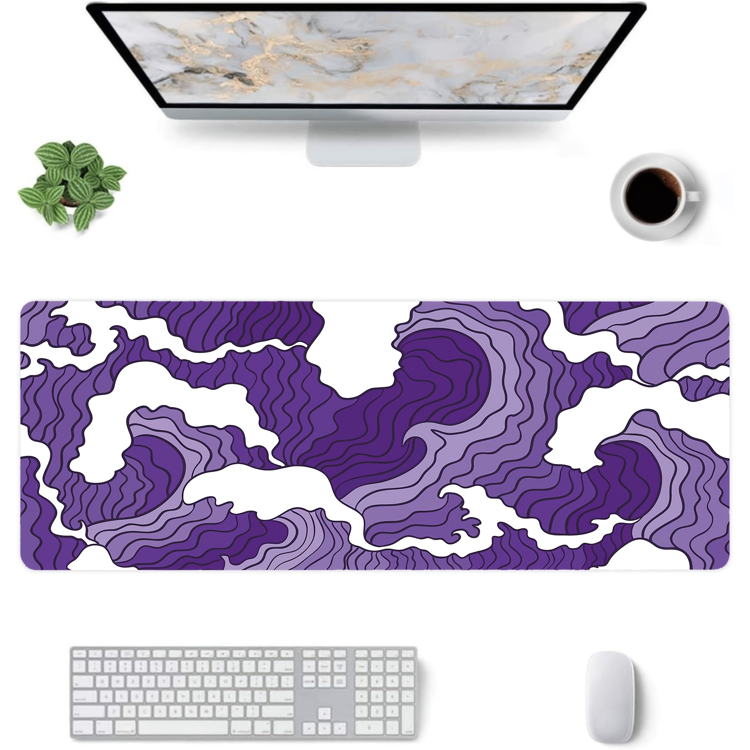 Purple and white waves Art Des – обзор и цена Tradescantia Purple