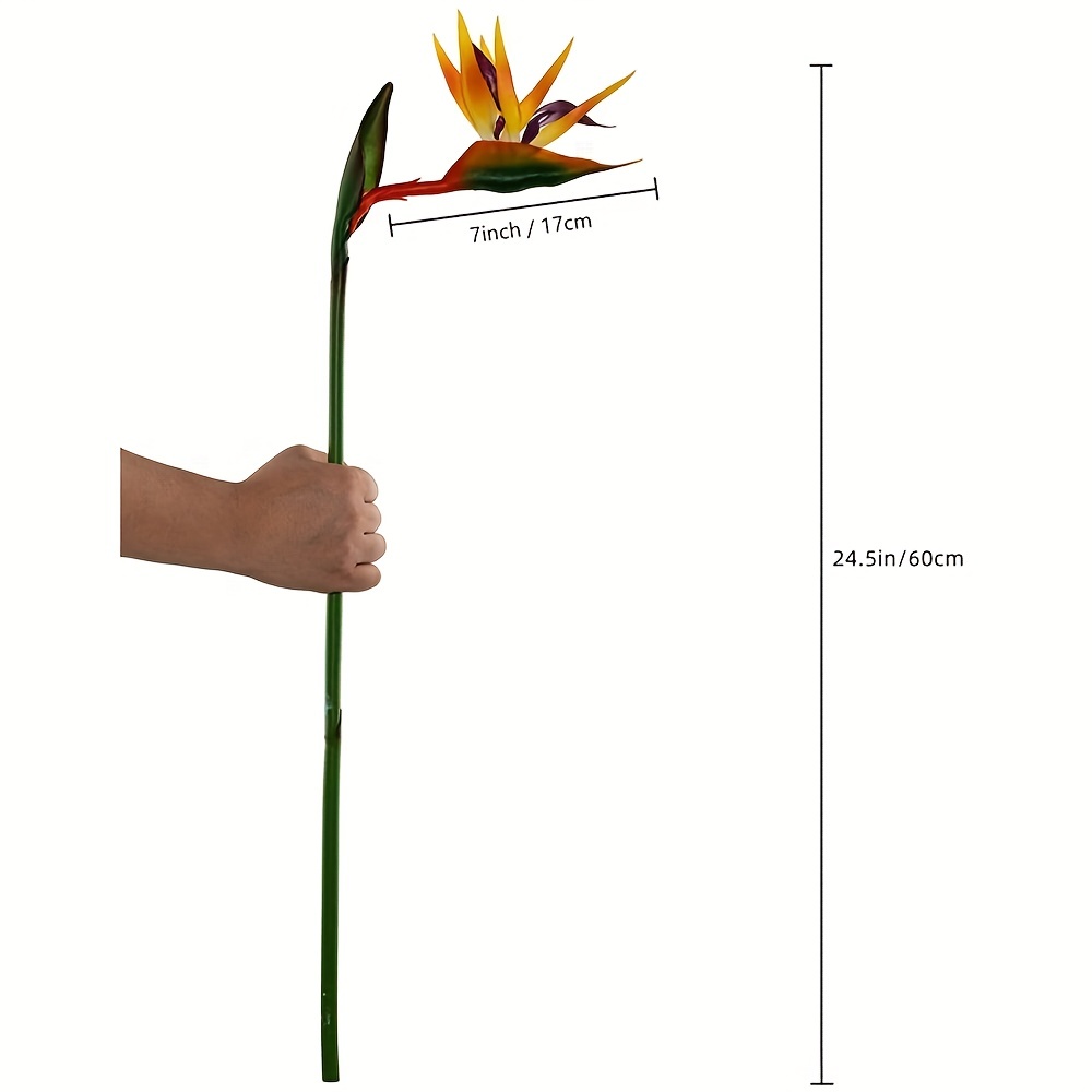 3pcs Artificial Bird Of Paradi – обзор и цена Bird Paradise Strelitzia