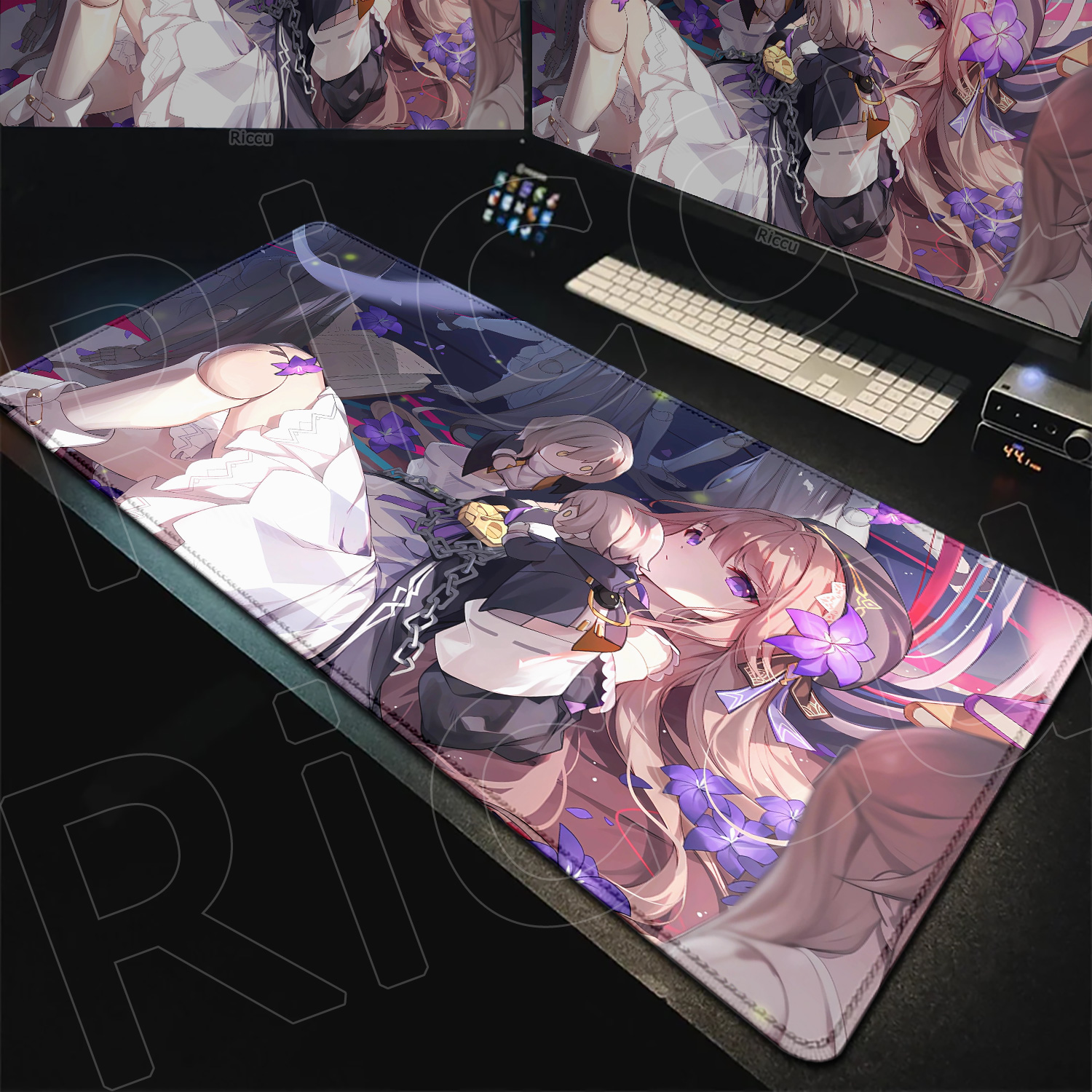 The Herta Keyboard Mat Purple  – обзор и цена Tradescantia Purple
