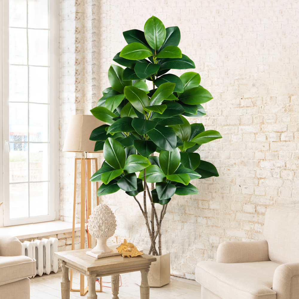 74-140cm Artificial Rubber Tre – обзор и цена Ficus Lyrata Tree