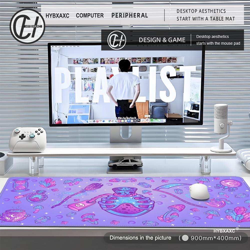 Cute Kawaii Goth Mouse Pad XL  – обзор и цена Tradescantia Purple