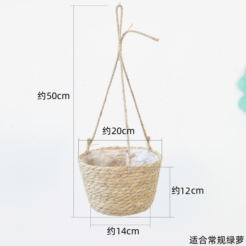Straw Hanging Basket Flower Po – обзор и цена Spider Plant Hanging