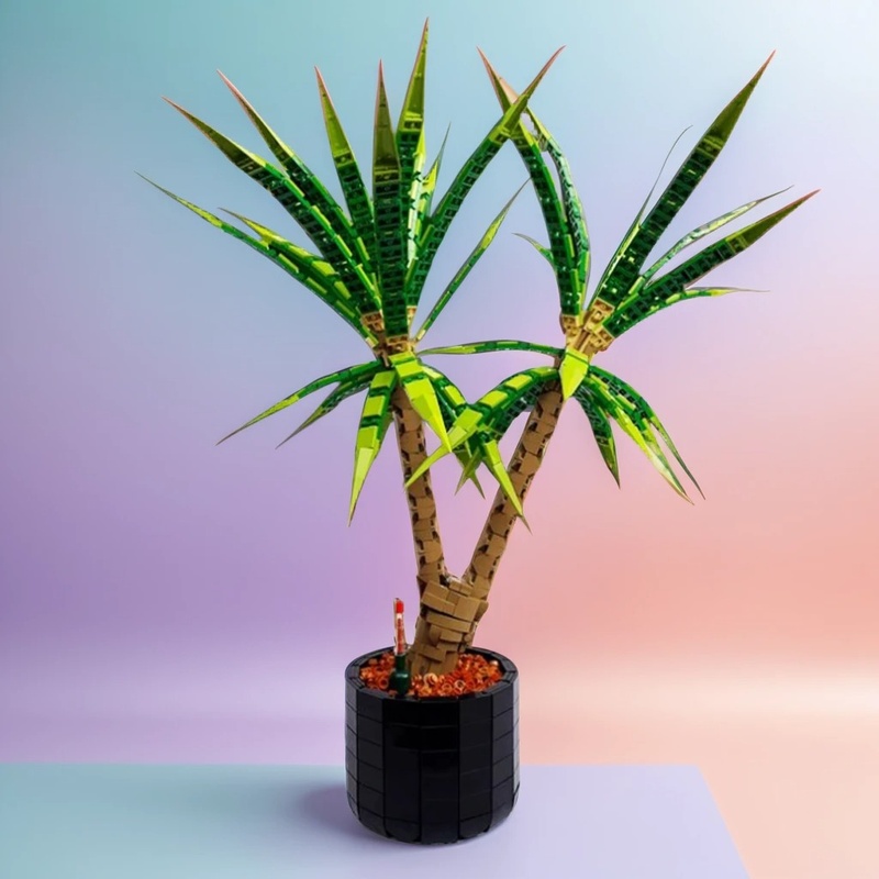 1961pcs MOC Dracaena Marginata – обзор и цена Dracaena Marginata