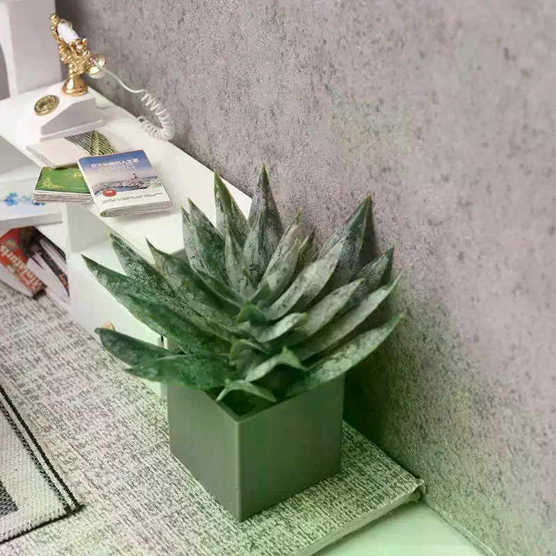 Dollhouse Decor Mini Aloe Vera – обзор и цена Aloe Vera Pot
