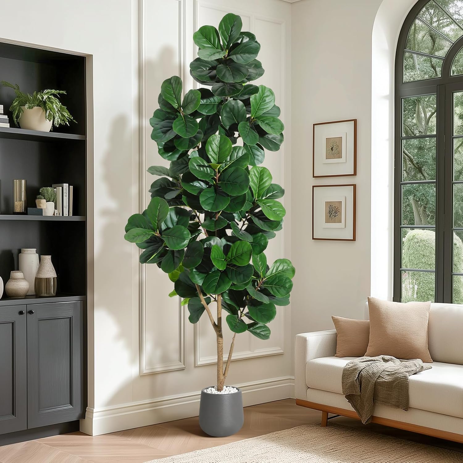 4FT/5FT/6FT/7FT Fiddle Leaf Fi – обзор и цена Ficus Lyrata Tree