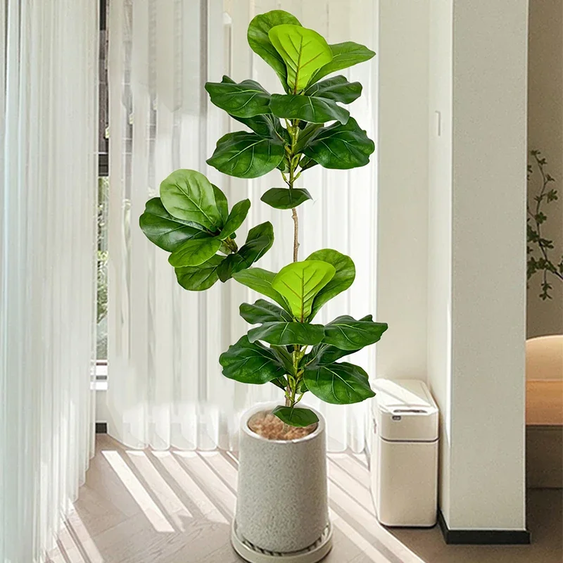 2-4.9FT Large Artificial Ficus – обзор и цена Ficus Lyrata Tree