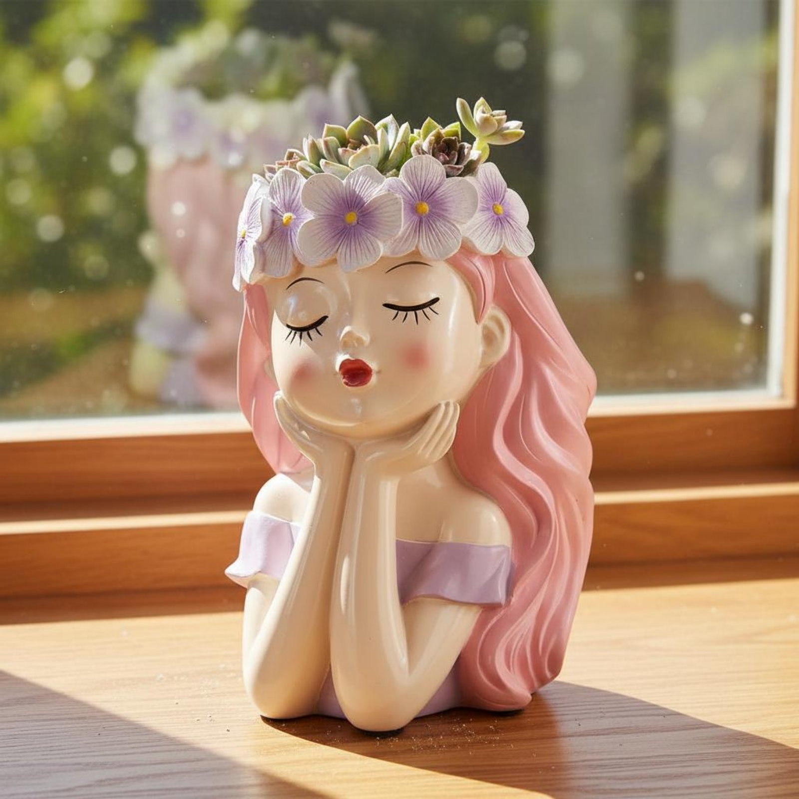 Fairy Plant Pot Creative Desig – обзор и цена Echeveria Succulent