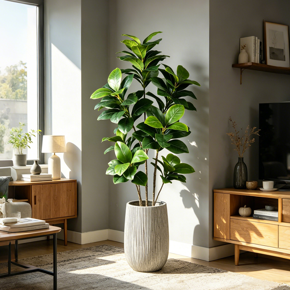 74-140cm Large Artificial Bany – обзор и цена Ficus Lyrata Tree