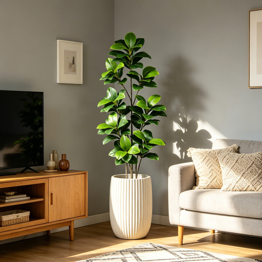 74-140cm Large Artificial Bany – обзор и цена Ficus Lyrata Tree