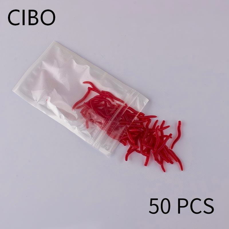 CIBO 50pcs-Artificial Red Worm – обзор и цена Aglaonema Red