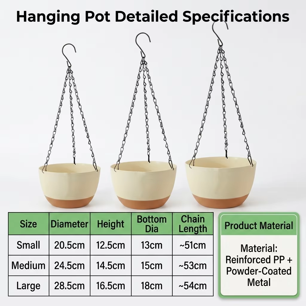 Modern Everyday Dual-Color Han – обзор и цена Spider Plant Hanging