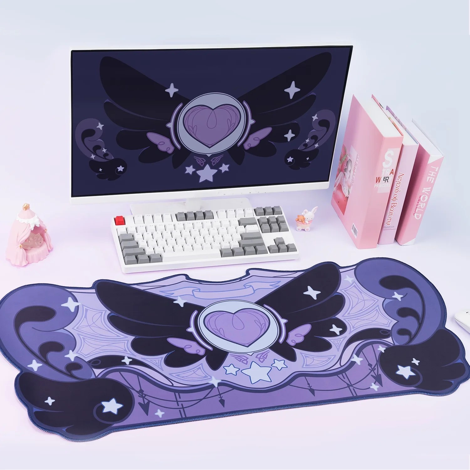 VIKAMA Mouse Pad Desk Mat Irre – обзор и цена Tradescantia Purple