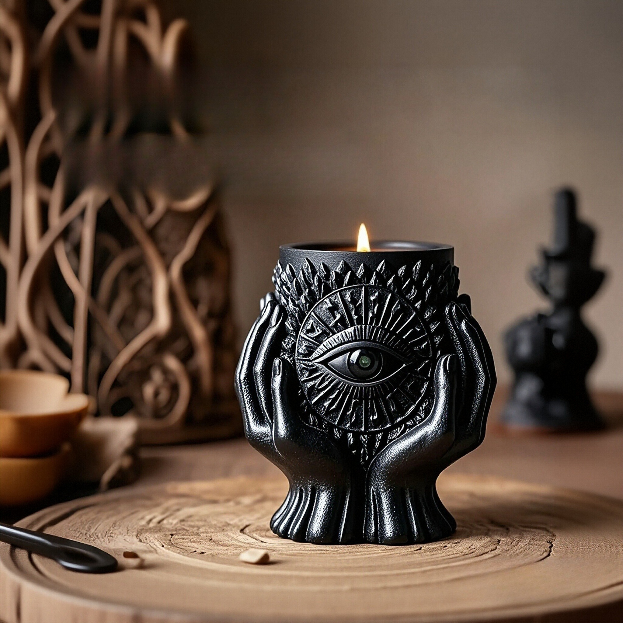 Guardian Eye Candle Cup Silico – обзор и цена Echeveria Succulent