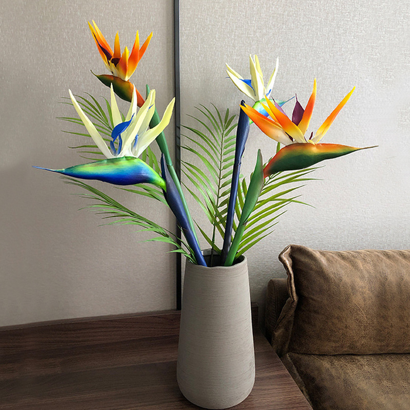 3pcs Artificial Bird Of Paradi – обзор и цена Bird Paradise Strelitzia
